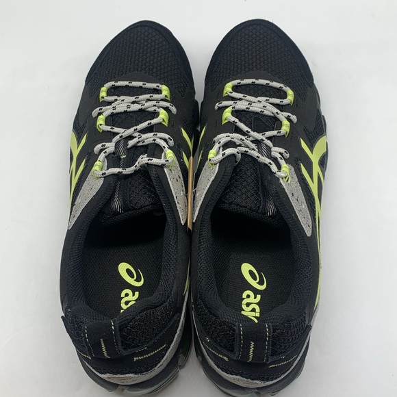 ASICS Gel Quantum 180 ‘Black/Glow Yellow' Size 13 Men 1201A259-002 - Picture 4 of 7